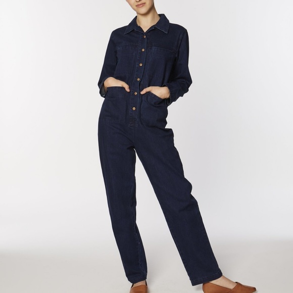 Ilana Kohn Tia Coverall Denim 